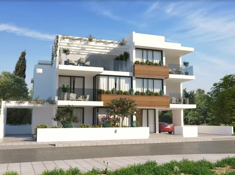 Mieszkanie 2 pokoi 104 m² Livadia, Cyprus