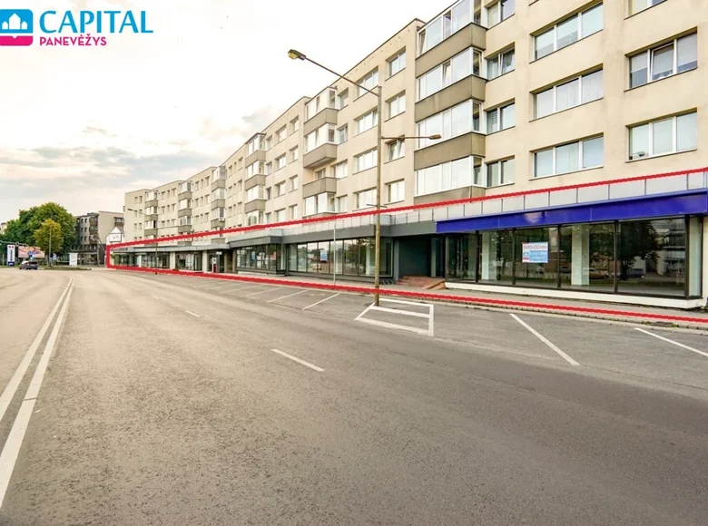 Commercial property 862 m² in Panevėžys, Lithuania