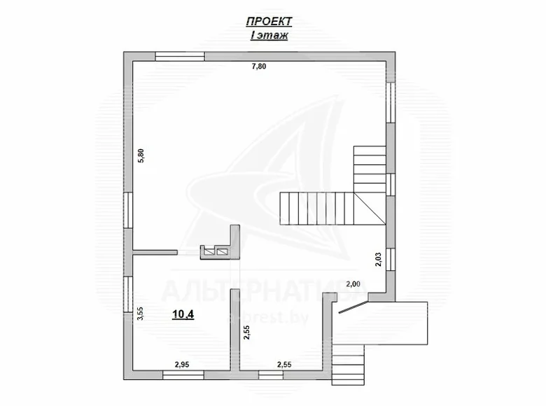 Haus 122 m² Muchaviecki siel ski Saviet, Weißrussland