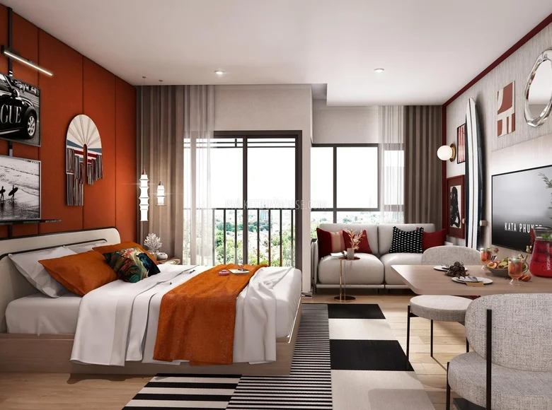 Apartamento 26 m² Karon, Tailandia