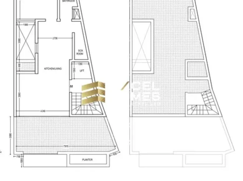 1-Schlafzimmer-Penthouse  Rabat, Malta