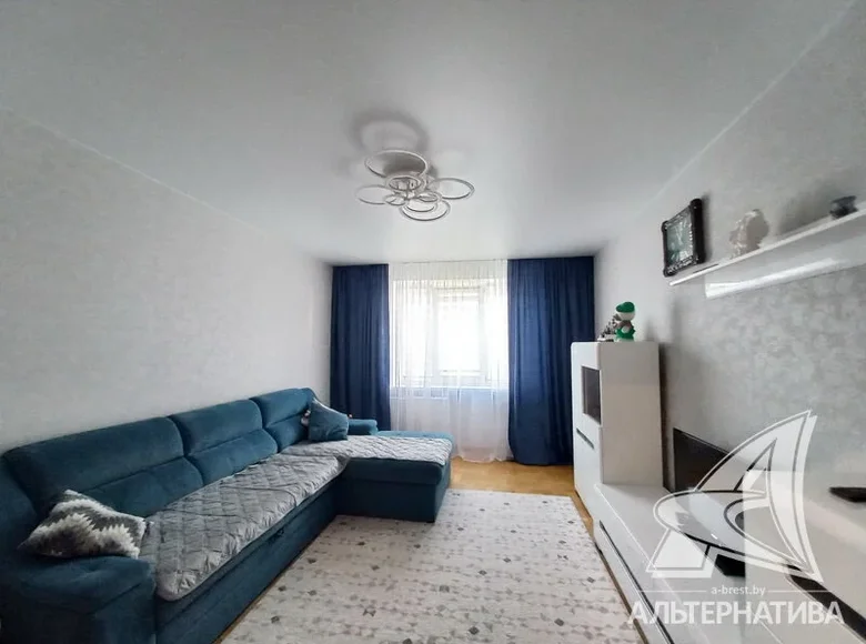 Квартира 2 комнаты 54 м² Брест, Беларусь