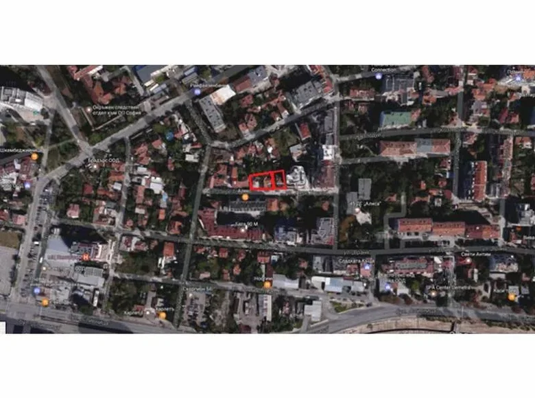 Działki 644 m² Sofia, Bułgaria