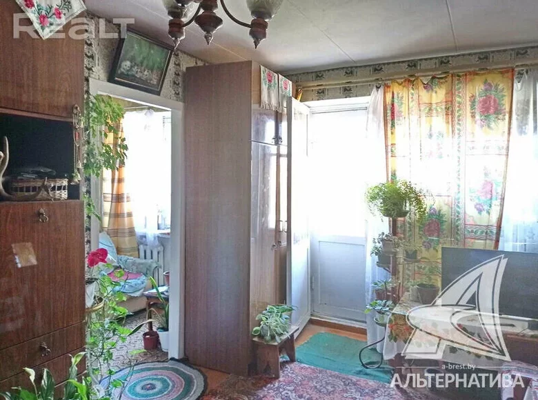 Квартира 2 комнаты 42 м² Малорита, Беларусь