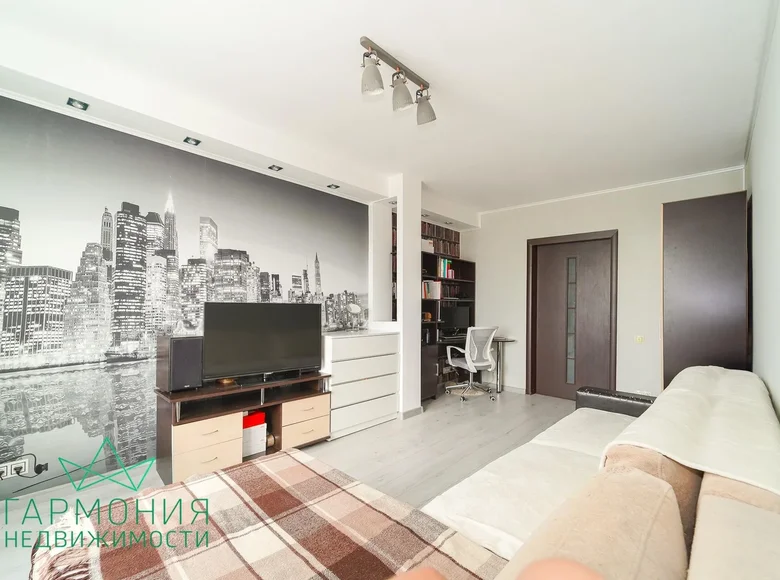 1 room apartment 34 m² Minsk, Belarus