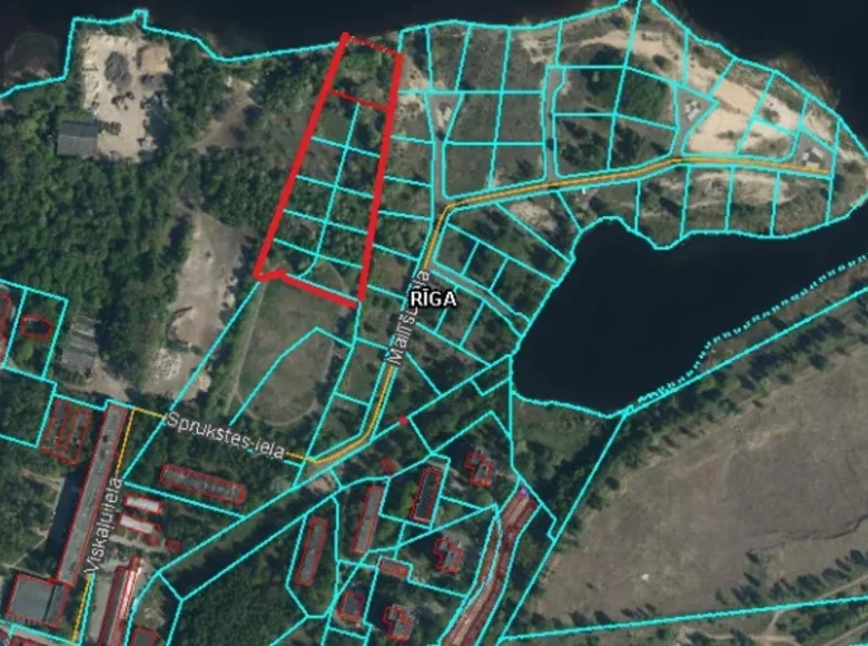 Atterrir 17 835 m² Riga, Lettonie