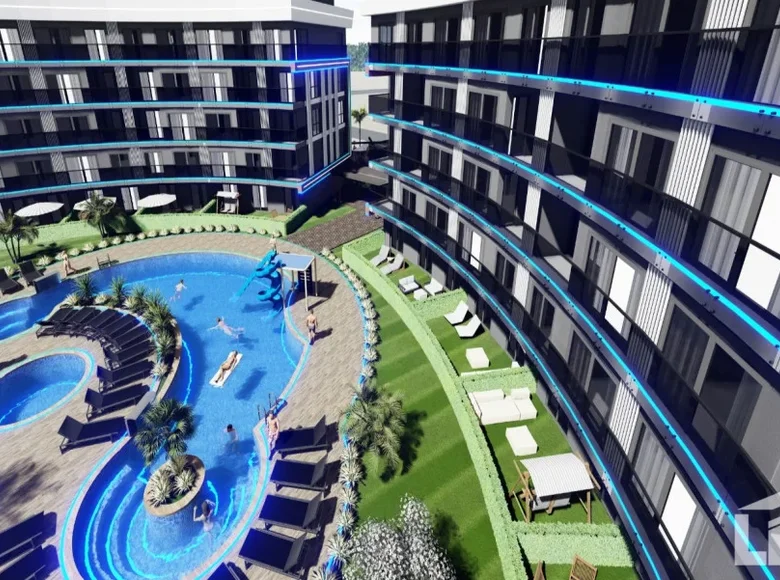 2 room apartment 43 m² Alanya, Turkey