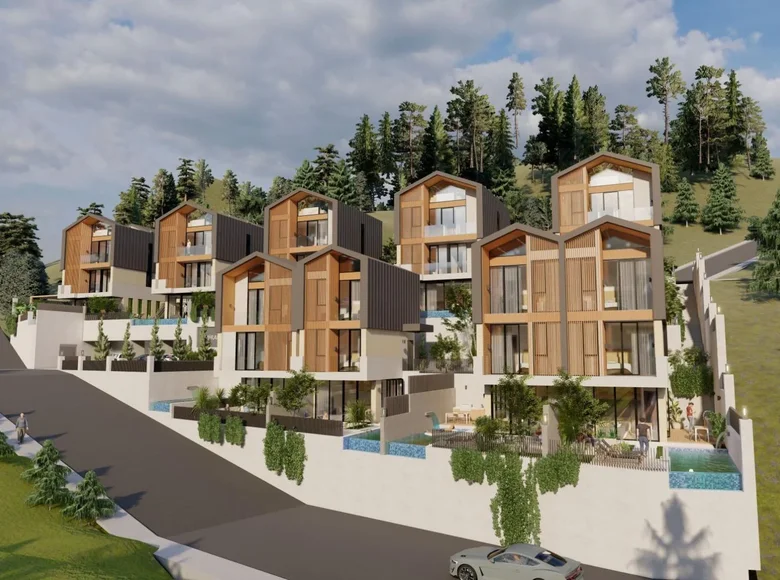3 bedroom townthouse 128 m² Alanya, Turkey
