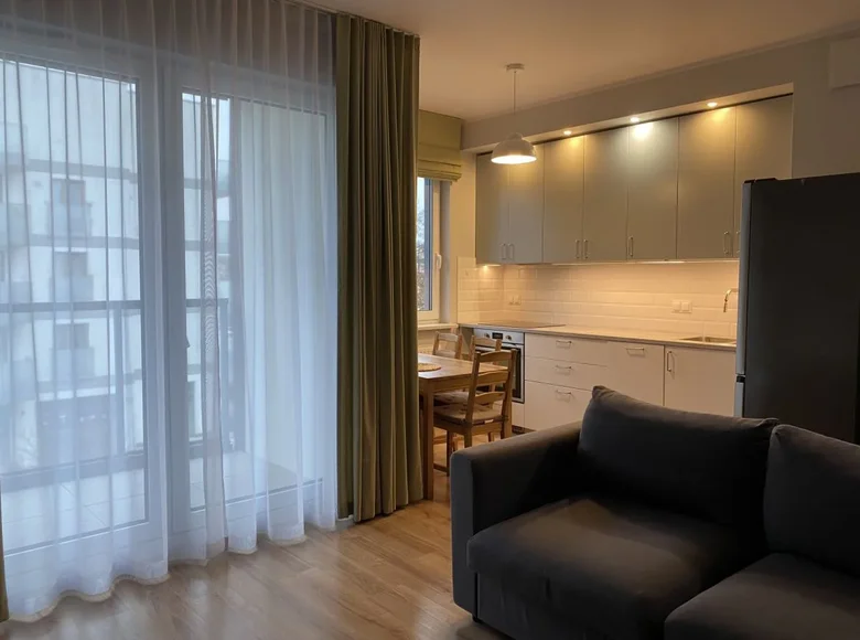 2 room apartment 46 m² in Warsaw, Poland