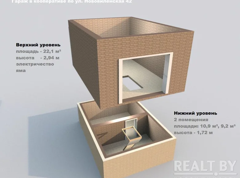 Nieruchomości komercyjne 22 m² Mińsk, Białoruś