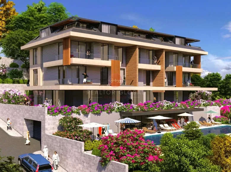 2 bedroom apartment 79 m² Alanya, Turkey