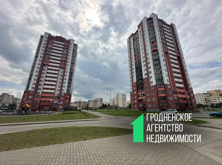 1 room apartment 46 m² Hrodna, Belarus