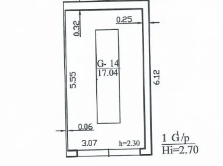 Commercial property 17 m² in Kaunas, Lithuania