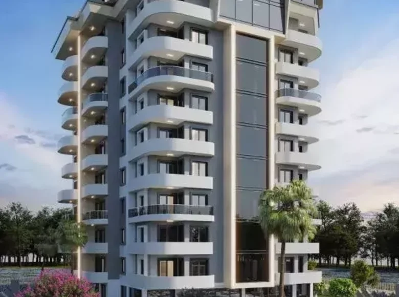 Apartamento 1 habitación 61 m² Alanya, Turquía