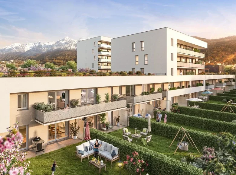 Квартира 2 спальни 46 м² Grenoble, Франция
