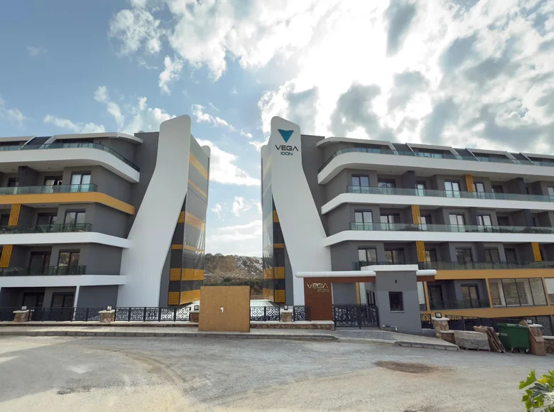 Квартира 2 комнаты  Оба, Турция