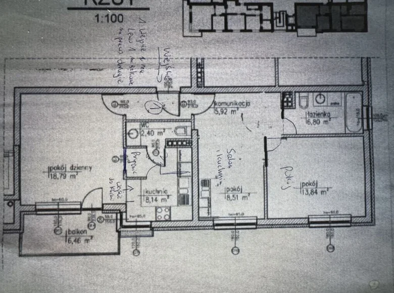 Wohnung 3 zimmer 74 m² Warschau, Polen