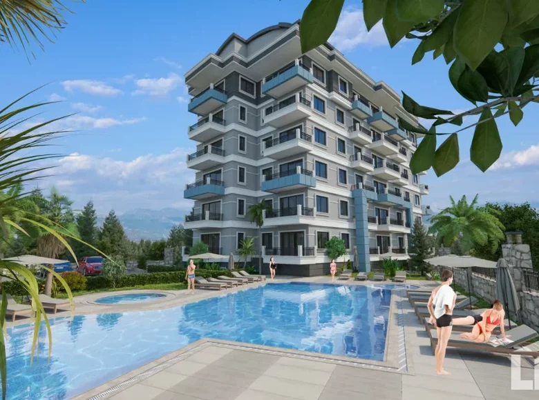 Apartamento 3 habitaciones 62 m² Alanya, Turquía