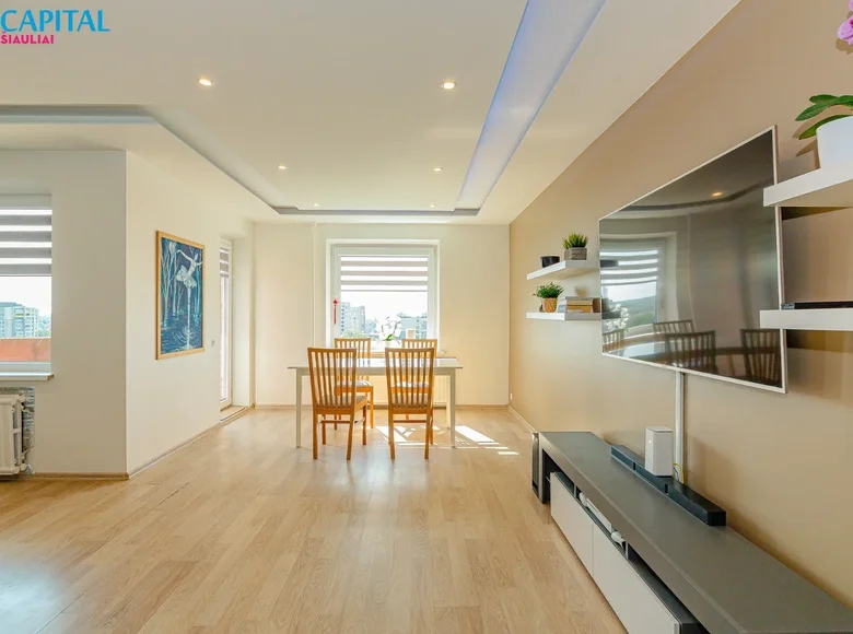 Apartamento 4 habitaciones 80 m² Šiauliai, Lituania