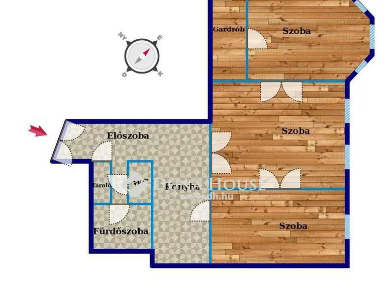 Apartment 100 m² Budapest, Hungary