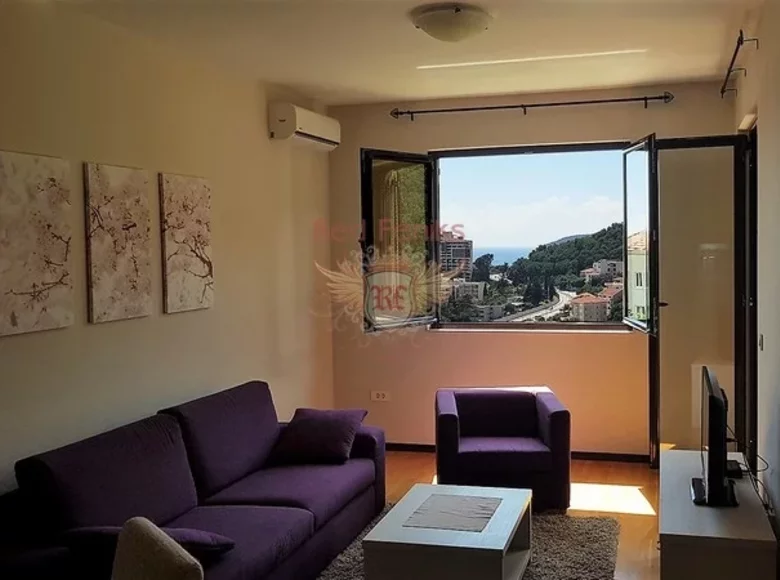 Mieszkanie 2 pokoi 51 m² Becici, Czarnogóra
