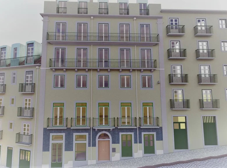 Квартира 2 спальни 59 м² Лиссабон, Португалия