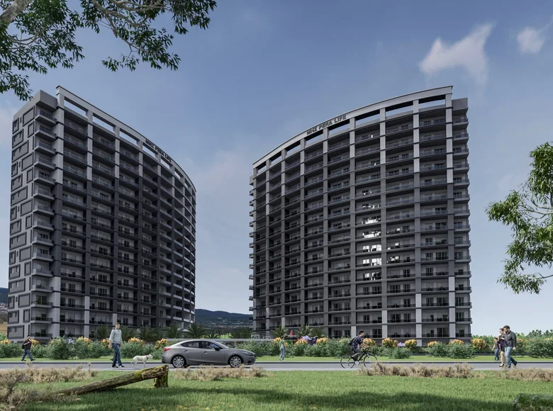 Apartamento 2 habitaciones 62 m² Mezitli, Turquía