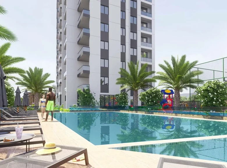 Mieszkanie 3 pokoi 115 m² Erdemli, Turcja