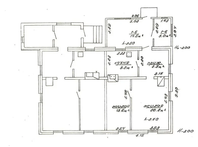 Dom 72 m² Viesialouski siel ski Saviet, Białoruś