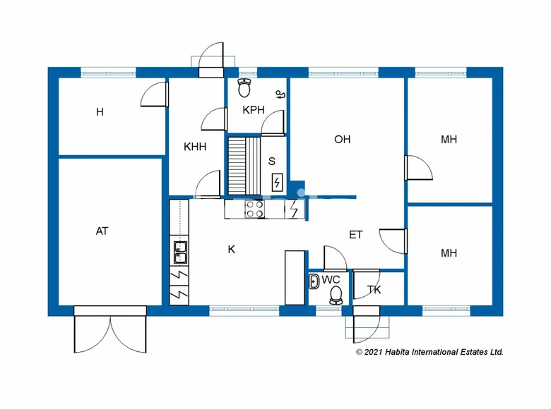 2 bedroom house 93 m² Uusimaa, Finland