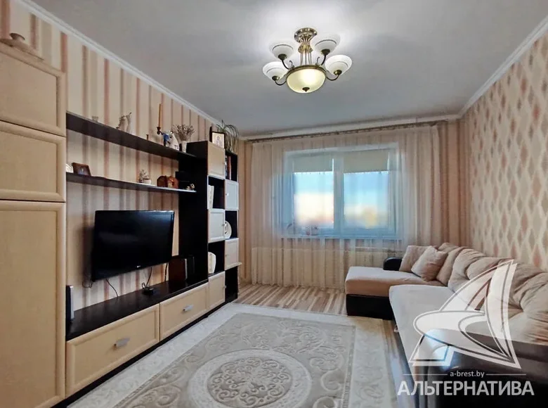 Квартира 2 комнаты 55 м² Брест, Беларусь