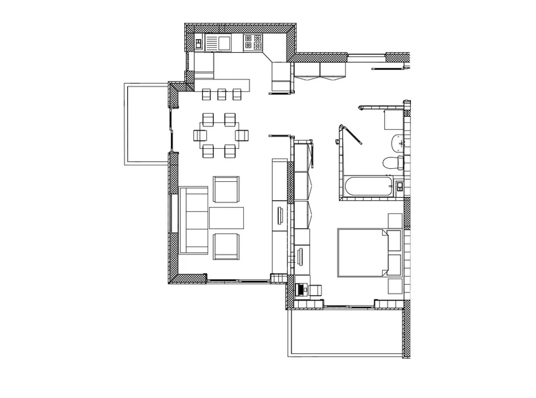 1 bedroom apartment 55 m² Boreti, Montenegro