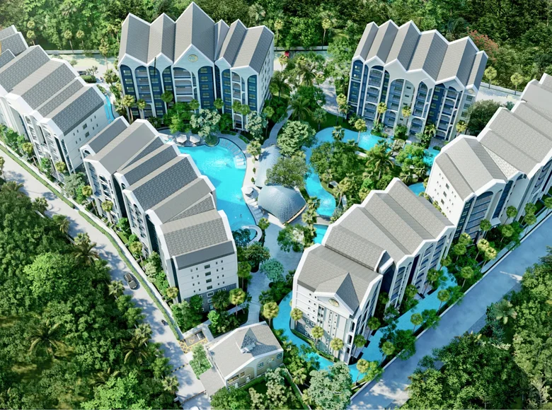 Mieszkanie 1 pokój 45 m² Phuket, Tajlandia