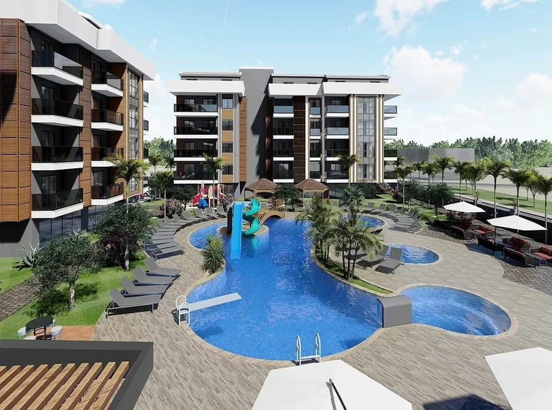 Apartamento 2 habitaciones 60 m² Oba, Turquía