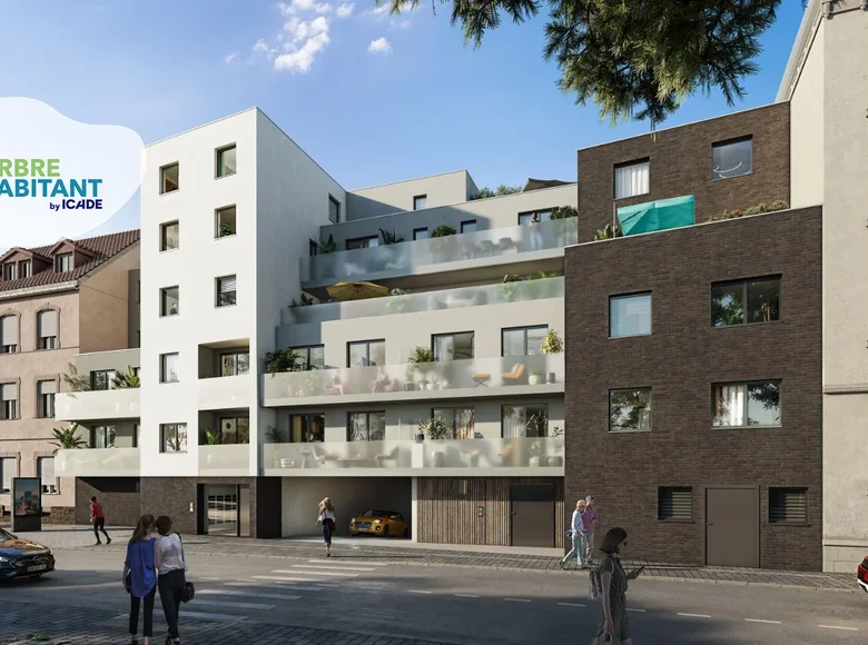 Mieszkanie 2 pokoi 45 m² Bischheim, Francja