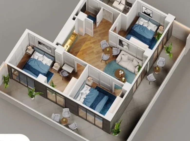 Apartamento 99 m² Tiflis, Georgia