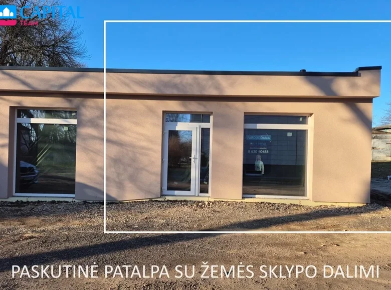 Commercial property 53 m² in Lentvaris, Lithuania