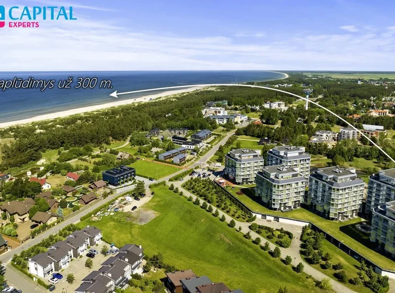 2 room apartment 60 m² Palanga, Lithuania