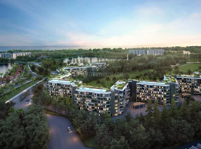 Mieszkanie 2 pokoi 52 m² Choeng Thale, Tajlandia