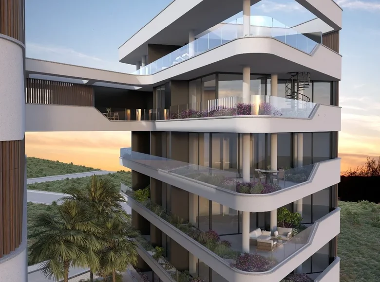 Penthouse 3 pokoi 128 m² Jermasoja, Cypr