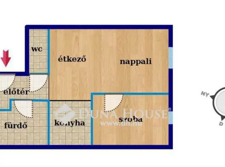 Apartment 43 m² Siofok, Hungary