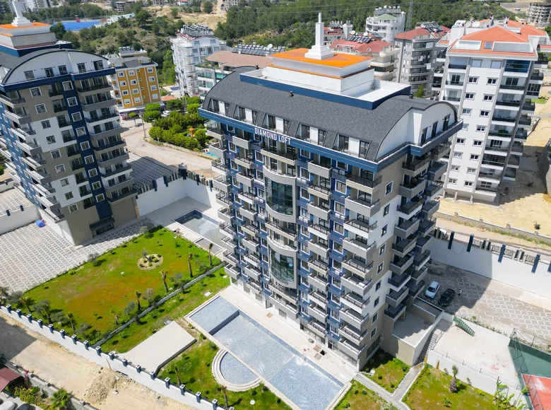 Квартира 1 комната 50 м² Авсаллар, Турция