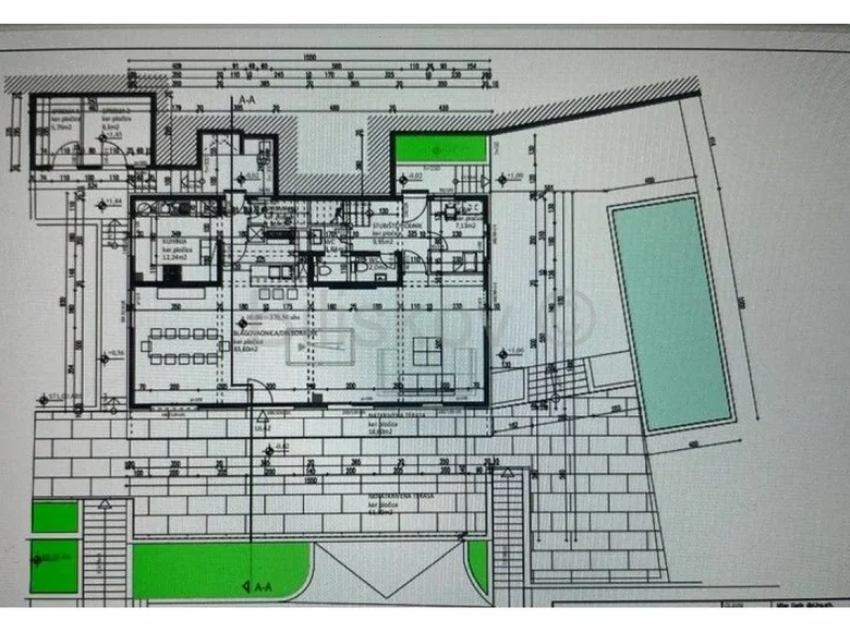 Земельные участки 1 080 м² Dugi Rat, Хорватия