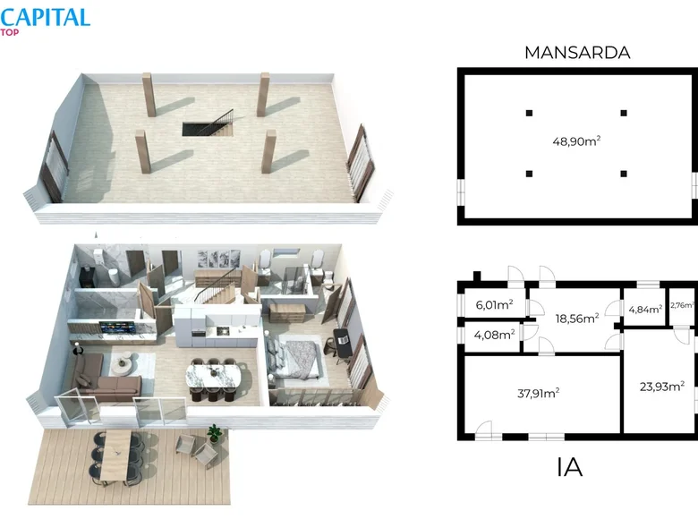 Haus 147 m² Nociunai, Litauen