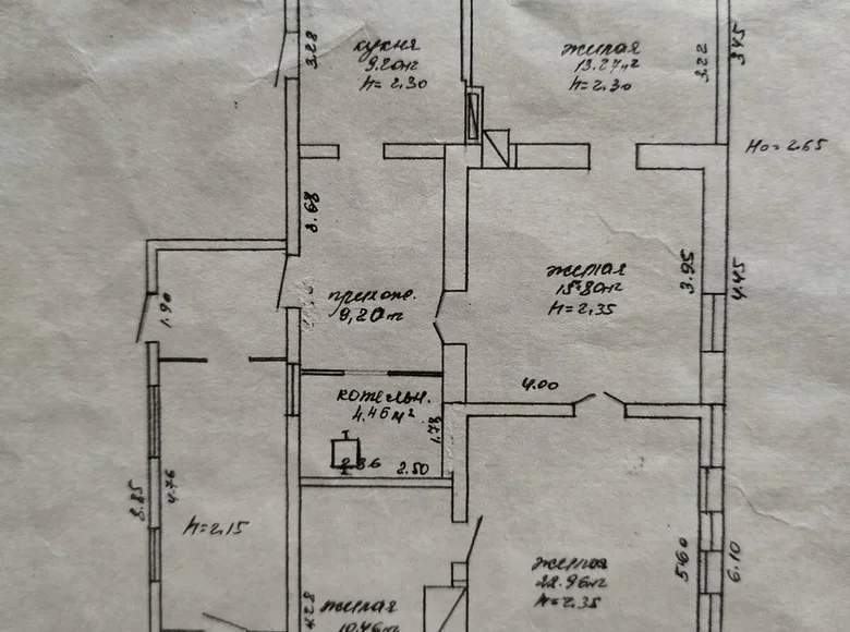 House 86 m² Dobrush, Belarus