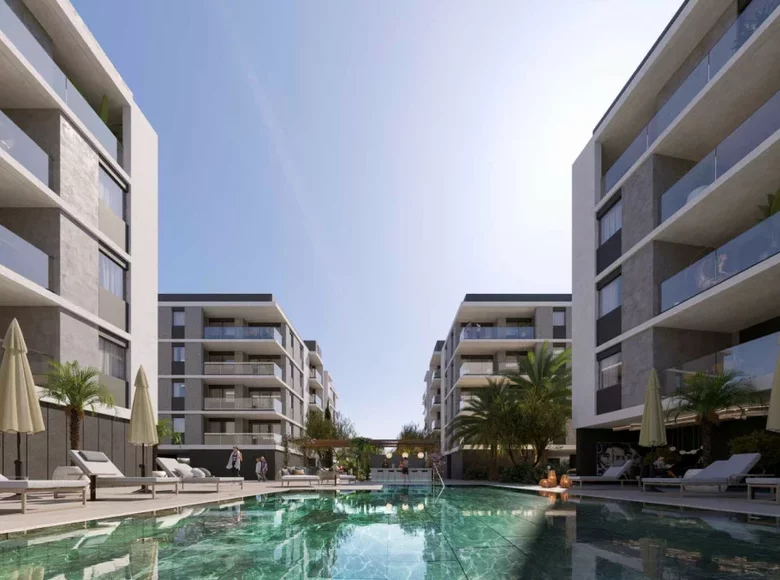Mieszkanie 2 pokoi 103 m² Tserkezoi Municipality, Cyprus