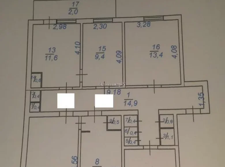 Квартира 2 комнаты 33 м² Одесса, Украина