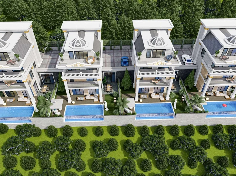 Adosado 6 habitaciones 350 m² Alanya, Turquía