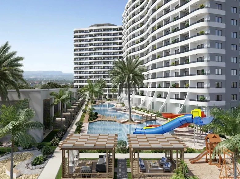 1 bedroom apartment 76 m² Mersin, Turkey