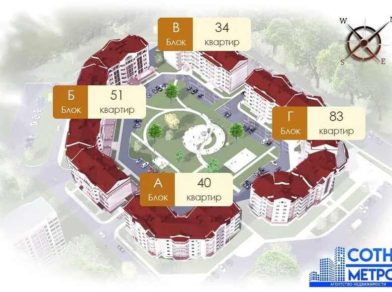 2 room apartment 79 m² Vítebsk, Belarus